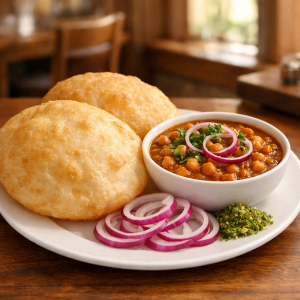 Chole Bhature (2 Pcs)